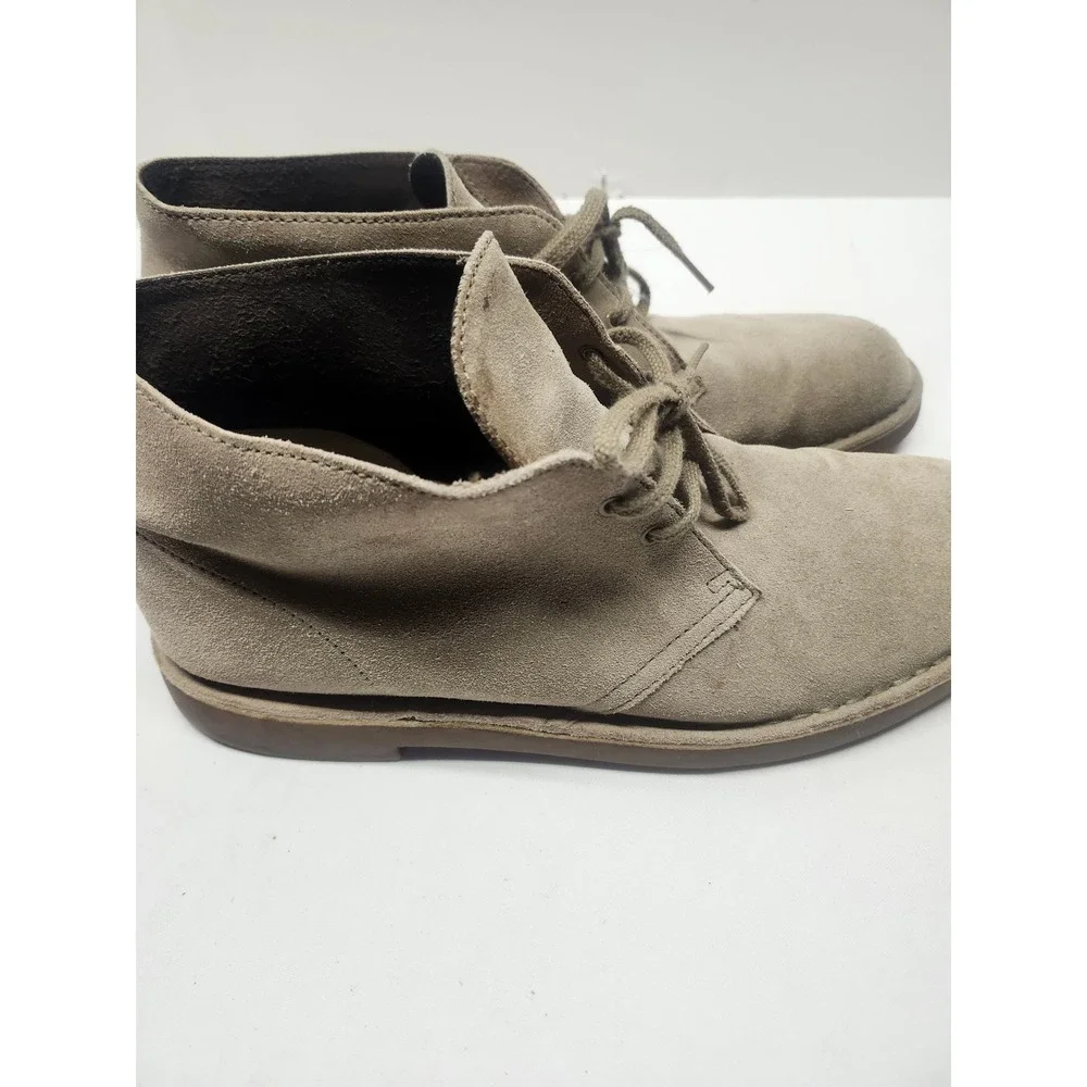 Clarks Bushacre 2 Mens 11.5 M Taupe Sand Suede Chukka Desert Boots 26082285